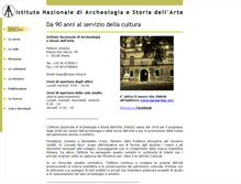 Tablet Screenshot of inasa-roma.it
